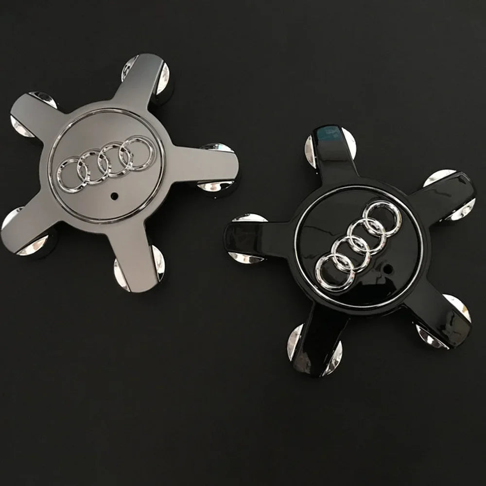 4pcs 135MM Car Hub Caps 4F0601165 For Audi A4 A5 A6 A7 Q3 Q5 A3 S5 Accessories Auto Wheel Center Cap Hubcap Rim Covers