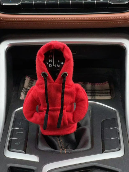 Car Gear Shift Hoodie Cover Shift Cover Gear Handle Decoration Fits Manual Automatic Universal Car Shift Lever Interior Decor