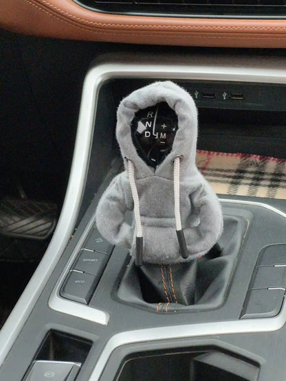 Car Gear Shift Hoodie Cover Shift Cover Gear Handle Decoration Fits Manual Automatic Universal Car Shift Lever Interior Decor