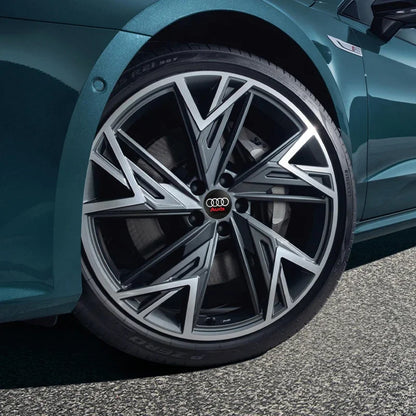 4pcs 60mm Auto Wheel Center Hub Caps Car Styling Stickers For Audi Sline A1 A3 A4 A5 A6 A7 A8 Q2 Q3 Q5 Q7 Q8 TT S1 S3 RS5 ﻿RS S