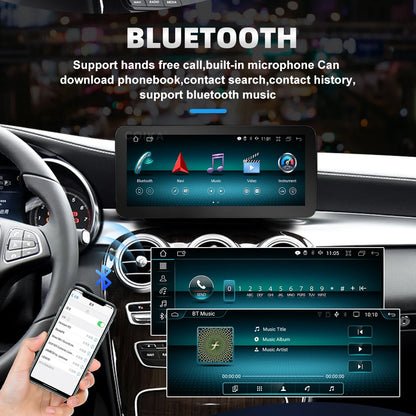 10.25" Android 13 System Car Radio Stereo For Mercedes-Benz A CLA GLA W176 W117 X156 Google BT GPS Navi Carplay Auto Multimedia