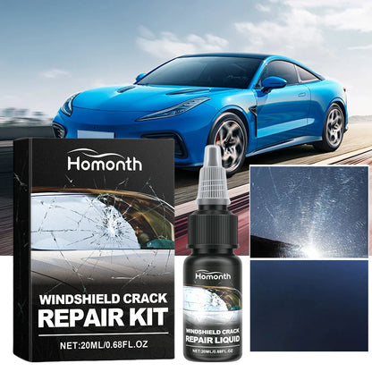 1-5Pcs 20ml Car Windshield Crack Repair Fluid 20ml Gone Crack Glass Windshield Repair Kit Windscreen Glass Scratch Crack Restore