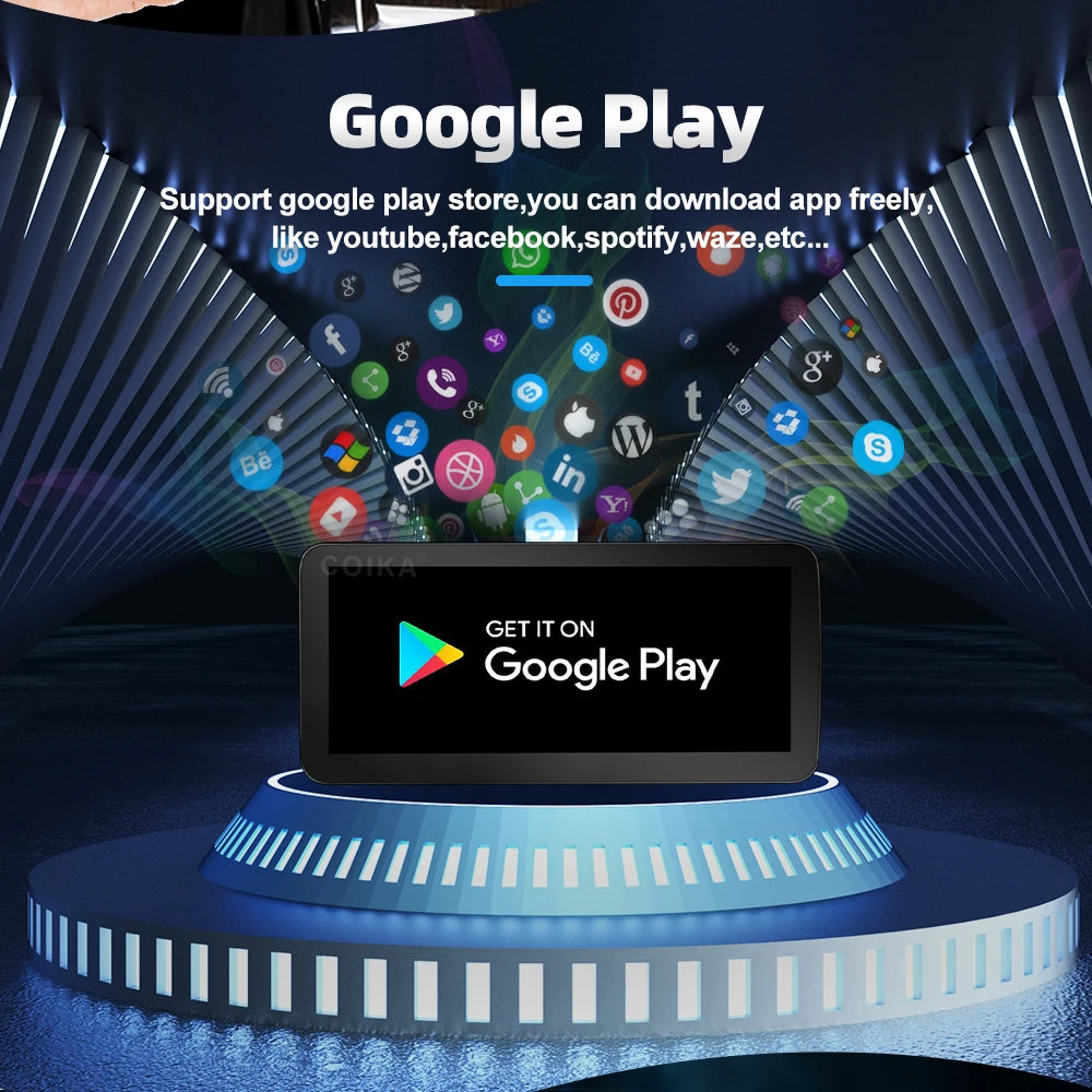 10.25" Android 13 System Car Radio Stereo For Mercedes-Benz A CLA GLA W176 W117 X156 Google BT GPS Navi Carplay Auto Multimedia