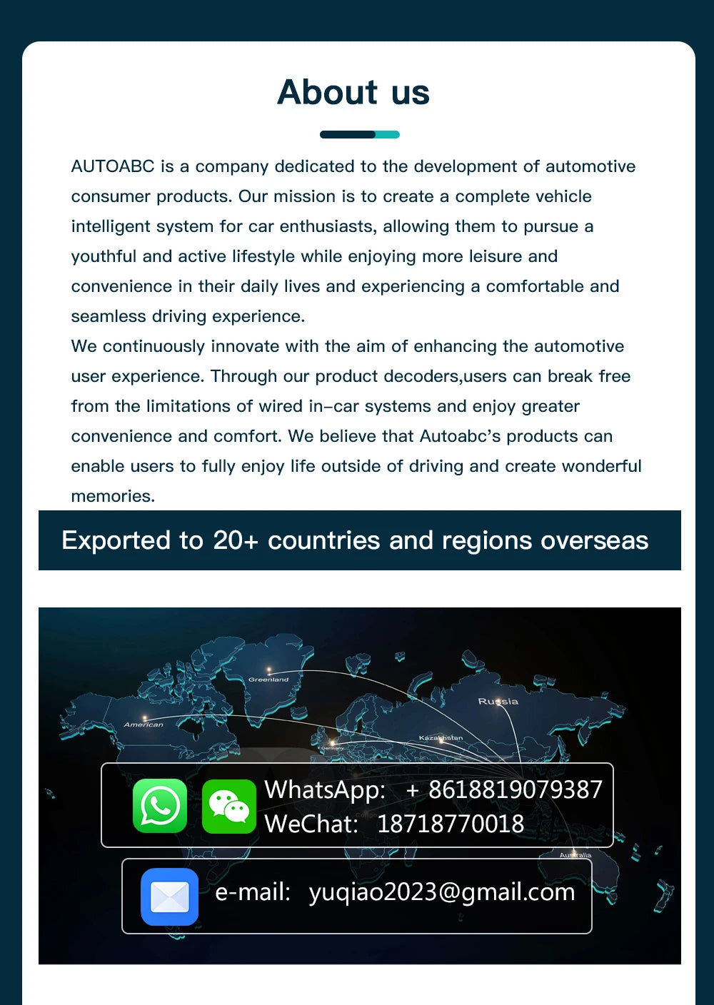 AUTOABC 2025 New Wireless CarPlay Android Auto for Audi A6 S6 C7 A7 2011-2018 with AirPlay Mirror Link Multimedia Camera