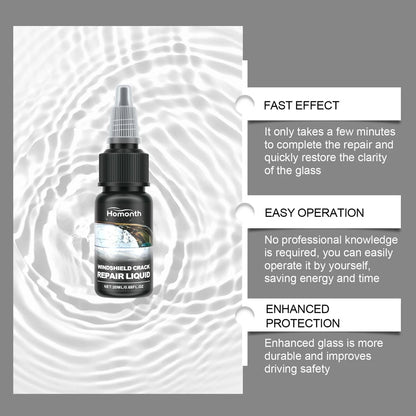 1-5Pcs 20ml Car Windshield Crack Repair Fluid 20ml Gone Crack Glass Windshield Repair Kit Windscreen Glass Scratch Crack Restore
