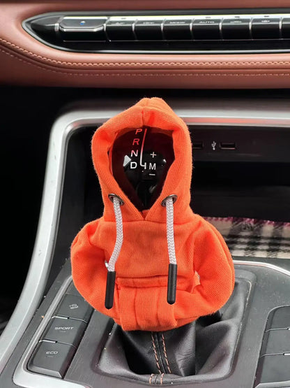 Car Gear Shift Hoodie Cover Shift Cover Gear Handle Decoration Fits Manual Automatic Universal Car Shift Lever Interior Decor
