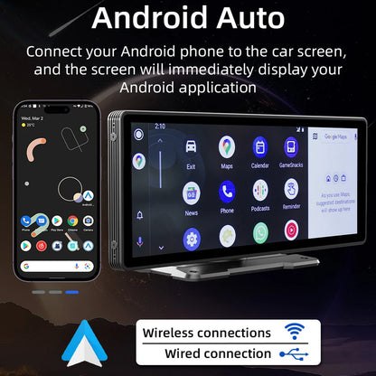 9.3 Inch Wireless Carplay Android Auto Car Radio HD Touch Screen Car MP5 Multimedia Player GPS Wifi Bluetooth Auto Link FM Radio