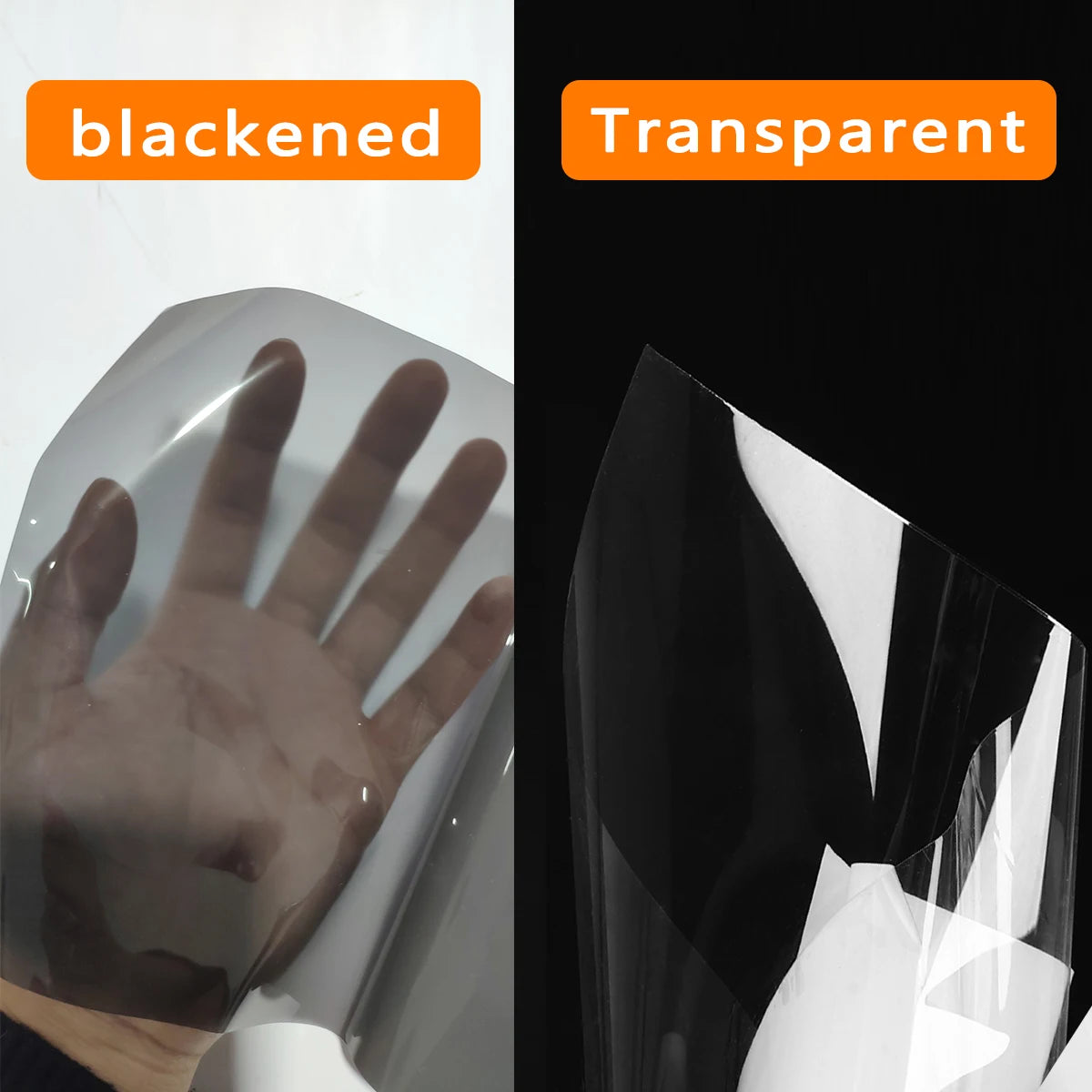 Car Headlight Protective Film Front Lamp Smoked Black For Audi A3 8V S3 A4 B8 B9 A5 A6 S6 C8 A7 A8 D4 TT TTS Q3 Q5 Q7 Q8 RS Q8