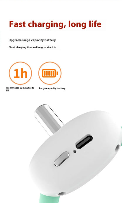 Cat Collar Laser Toy with Red Light, Interactive Cat Laser Toy for Bored Indoor Cats, Rechargeable Electric Laser Collar Toy