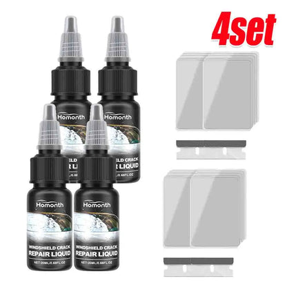 1-5Pcs 20ml Car Windshield Crack Repair Fluid 20ml Gone Crack Glass Windshield Repair Kit Windscreen Glass Scratch Crack Restore