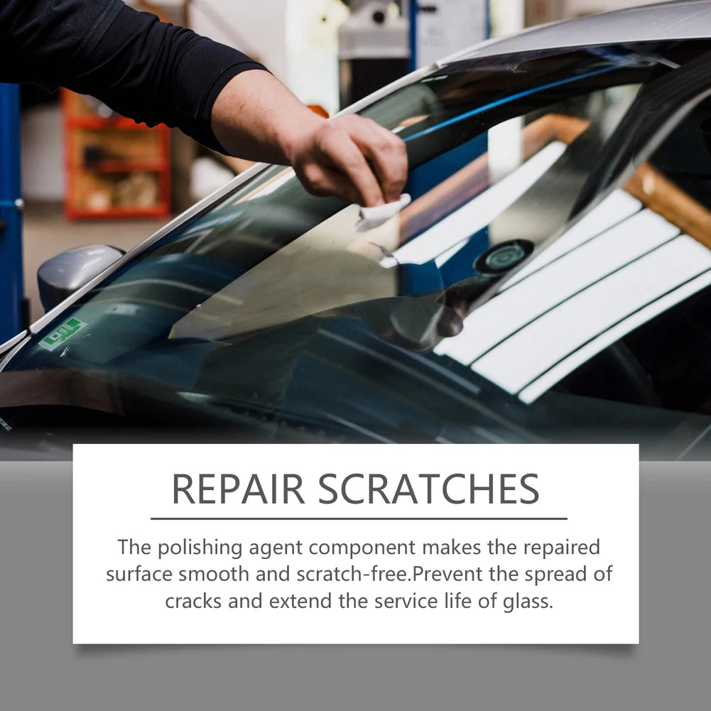 1-5Pcs 20ml Car Windshield Crack Repair Fluid 20ml Gone Crack Glass Windshield Repair Kit Windscreen Glass Scratch Crack Restore