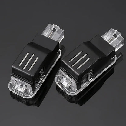 1/2PCS Auto Wireless Door Led Welcome Light Projection Lamp Light For Audi A4 B5 B6 B7 B8 A1 A3 A6 A5 A7 A8 Q3 Q5 Q7 TT S3 S6
