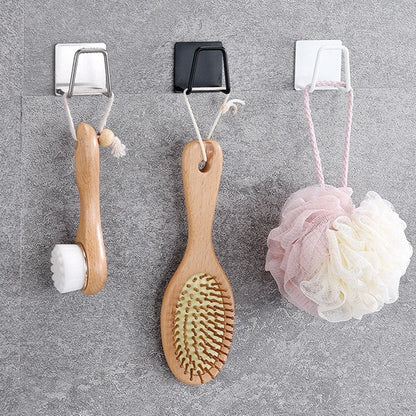 Kitchen Sponges Holder Stainless Steel Sink Sponges Drain Drying Rack Self Adhesive Storage Holder Wall Hooks Kitchen Organizers