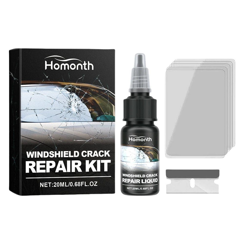 1-5Pcs 20ml Car Windshield Crack Repair Fluid 20ml Gone Crack Glass Windshield Repair Kit Windscreen Glass Scratch Crack Restore