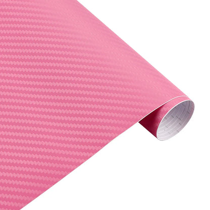 30*127cm Car Stickers and Decals 3D Carbon Fiber Vinyl Wrap Sheet Roll Protective Custom Film Auto Styling Exterior Accessories