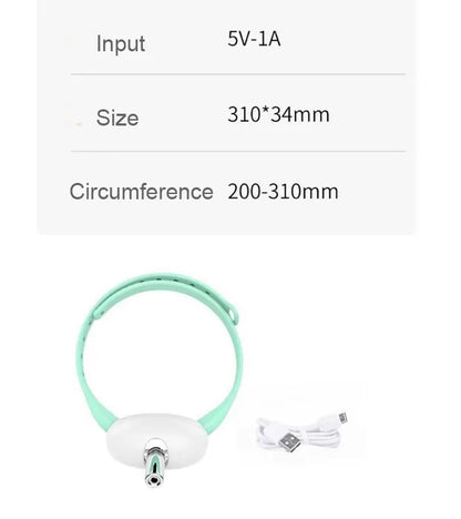Smart Laser Tease Cat Collar Electric USB Rechargeable Pointer Kitten Automatic Toys Interactive Training Pet Accessories Goods