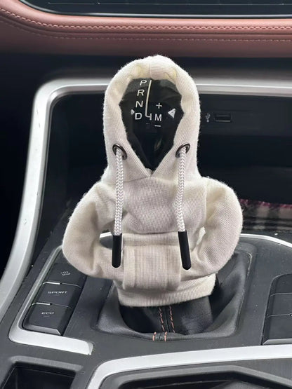 Car Gear Shift Hoodie Cover Shift Cover Gear Handle Decoration Fits Manual Automatic Universal Car Shift Lever Interior Decor