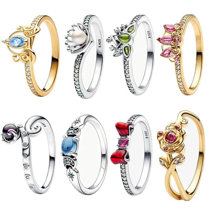New Princess Ring Series Women Finger Ring For Party Jewelry