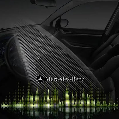 4/10pcs car audio decorate 3D Aluminum Badge Emblem Sticker For Mercedes Benz AMG C200 C260 C300 W108 W124 W126 W140 W168 W169
