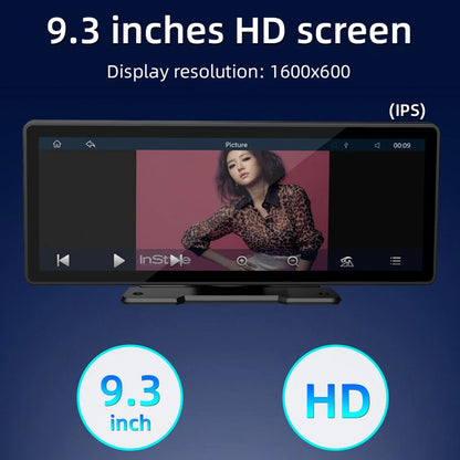 9.3 Inch Wireless Carplay Android Auto Car Radio HD Touch Screen Car MP5 Multimedia Player GPS Wifi Bluetooth Auto Link FM Radio