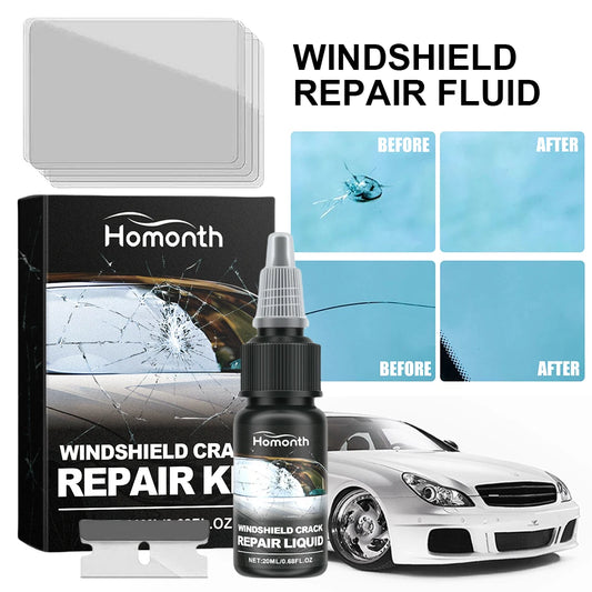 1-5Pcs 20ml Car Windshield Crack Repair Fluid 20ml Gone Crack Glass Windshield Repair Kit Windscreen Glass Scratch Crack Restore