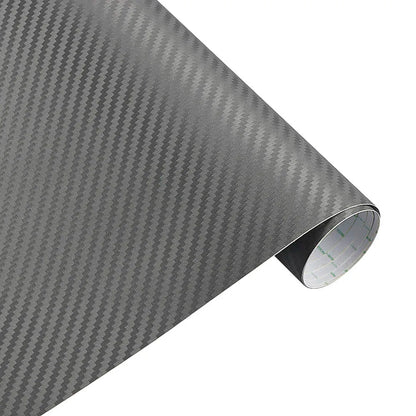30*127cm Car Stickers and Decals 3D Carbon Fiber Vinyl Wrap Sheet Roll Protective Custom Film Auto Styling Exterior Accessories