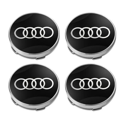 4pcs 60mm Auto Wheel Center Hub Caps Car Styling Stickers For Audi Sline A1 A3 A4 A5 A6 A7 A8 Q2 Q3 Q5 Q7 Q8 TT S1 S3 RS5 ﻿RS S