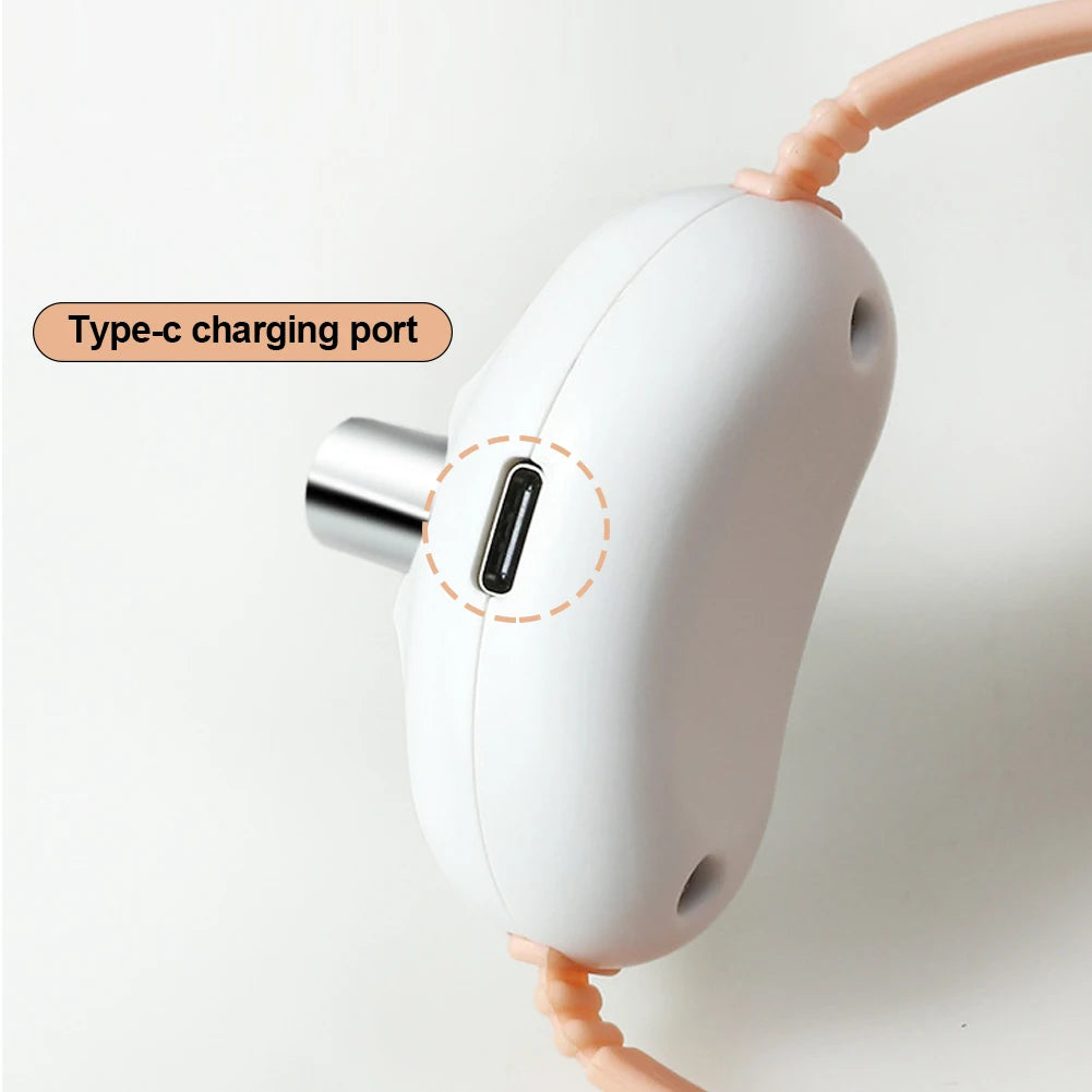 Smart Laser Tease Cat Collar Electric USB Rechargeable Pointer Kitten Automatic Toys Interactive Training Pet Accessories Goods