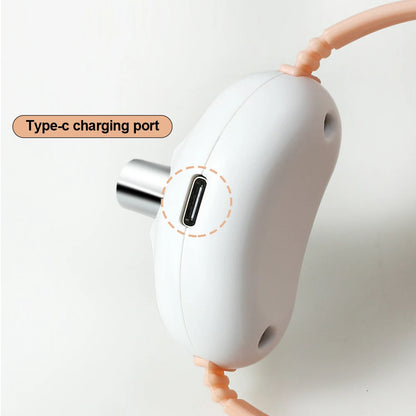 Smart Laser Tease Cat Collar Electric USB Rechargeable Pointer Kitten Automatic Toys Interactive Training Pet Accessories Goods