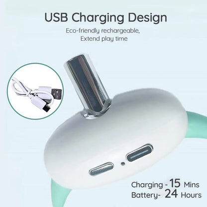 LMZOE-Smart Laser for Cats, Electric Collar, Adjustable Cat Toys, Interactive Exercise Training, USB Rechargeable
