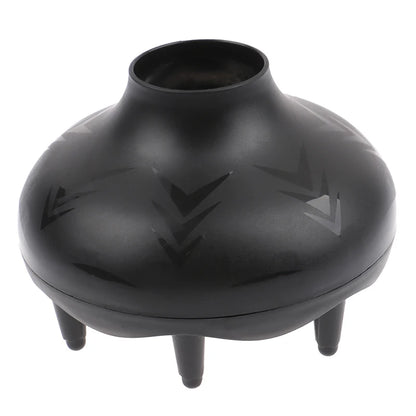 1pc Hair Diffuser Professional Hair Styling Curl Dryer Diffuser Universal Hairdressing Blower Styling Salon Curly Tool Black