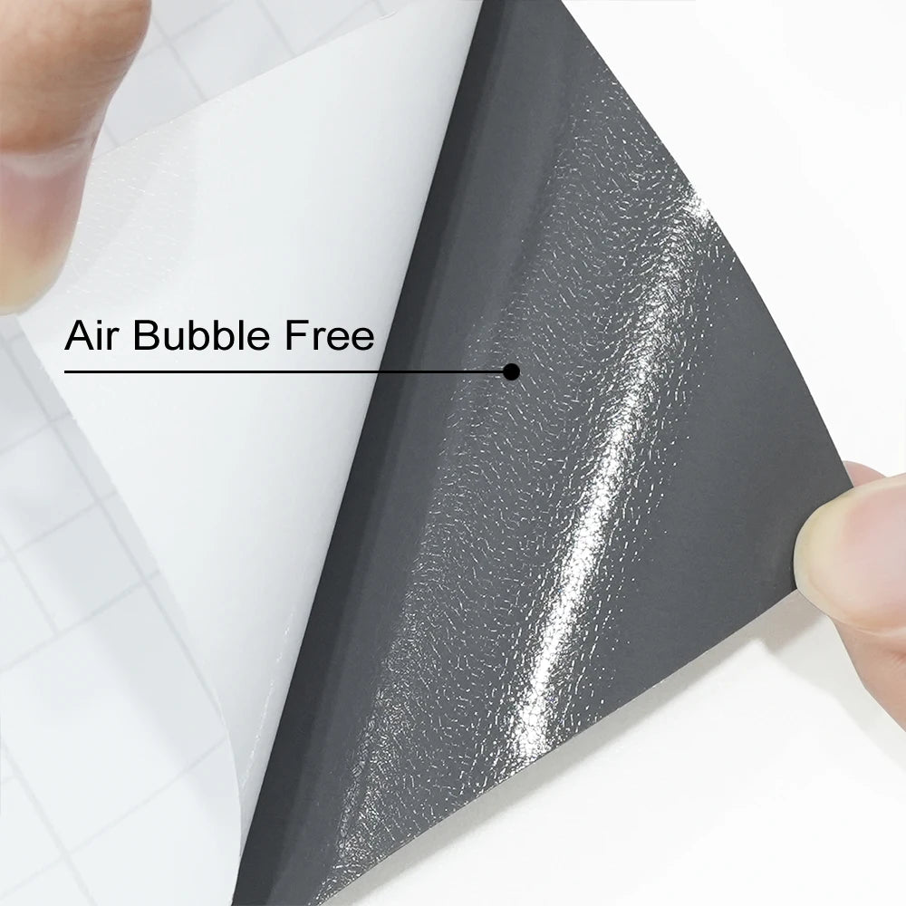50CM 4D Carbon Fiber Grey Color Car Wrap Film Sticker Vehicle Vinyl Film Bubble Free Decal Auto Motorcycle Modified Accessories
