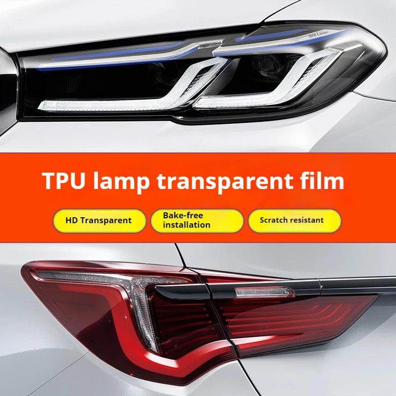 Car Headlight Protective Film Front Lamp Smoked Black For Audi A3 8V S3 A4 B8 B9 A5 A6 S6 C8 A7 A8 D4 TT TTS Q3 Q5 Q7 Q8 RS Q8