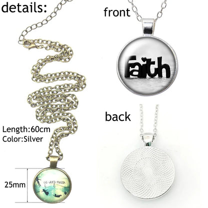 Peanuts Snoopy Charlie Woodstock Cute Round Photo Glass cabochon silver plated pendant necklace jewelry Gift