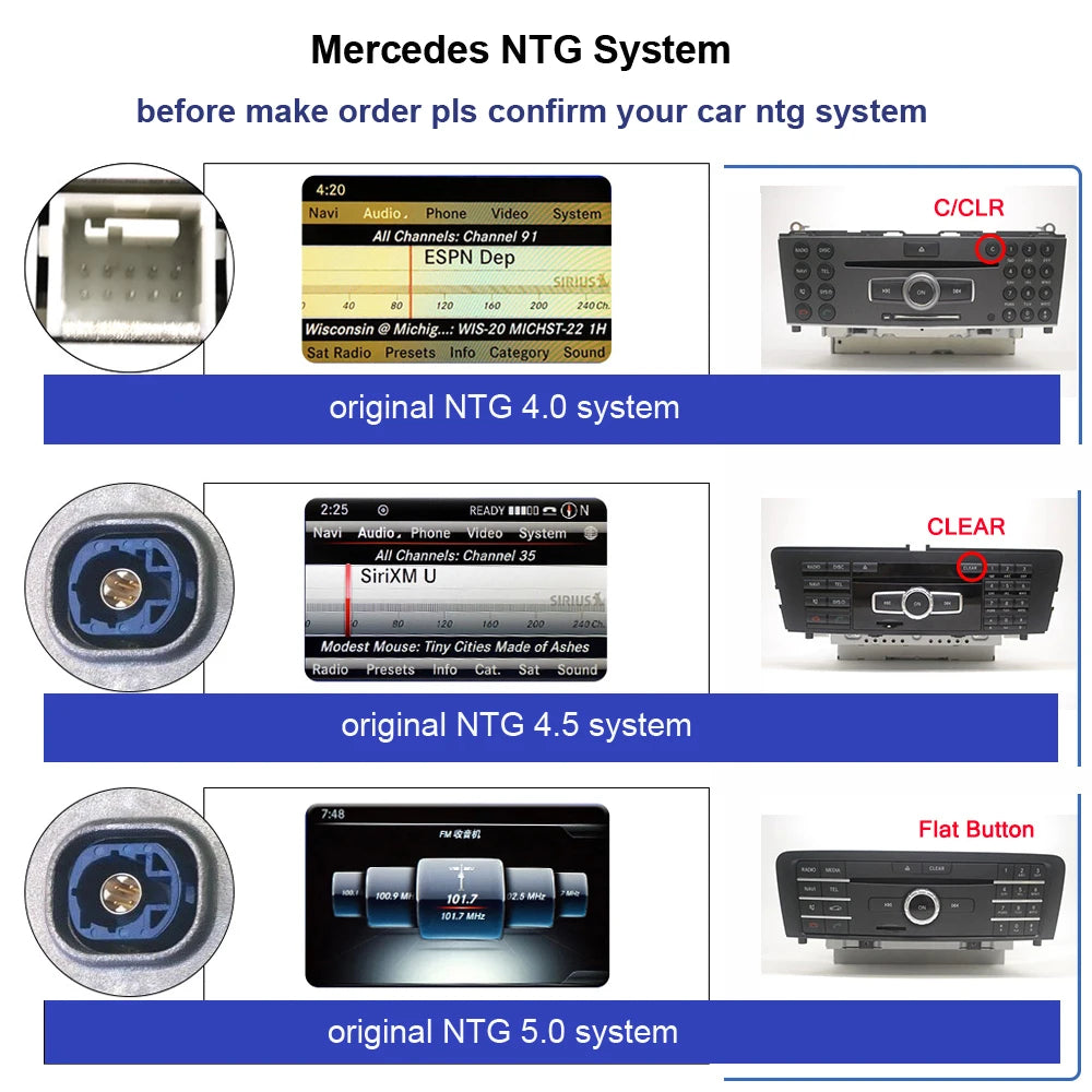 10.25" Android 13 System Car Radio Stereo For Mercedes-Benz A CLA GLA W176 W117 X156 Google BT GPS Navi Carplay Auto Multimedia