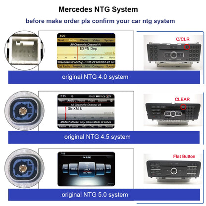 10.25" Android 13 System Car Radio Stereo For Mercedes-Benz A CLA GLA W176 W117 X156 Google BT GPS Navi Carplay Auto Multimedia