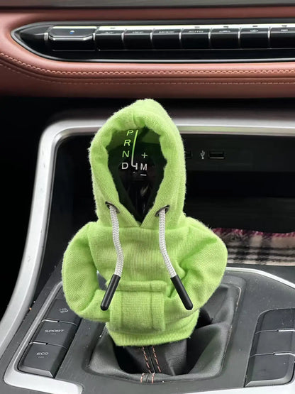 Car Gear Shift Hoodie Cover Shift Cover Gear Handle Decoration Fits Manual Automatic Universal Car Shift Lever Interior Decor